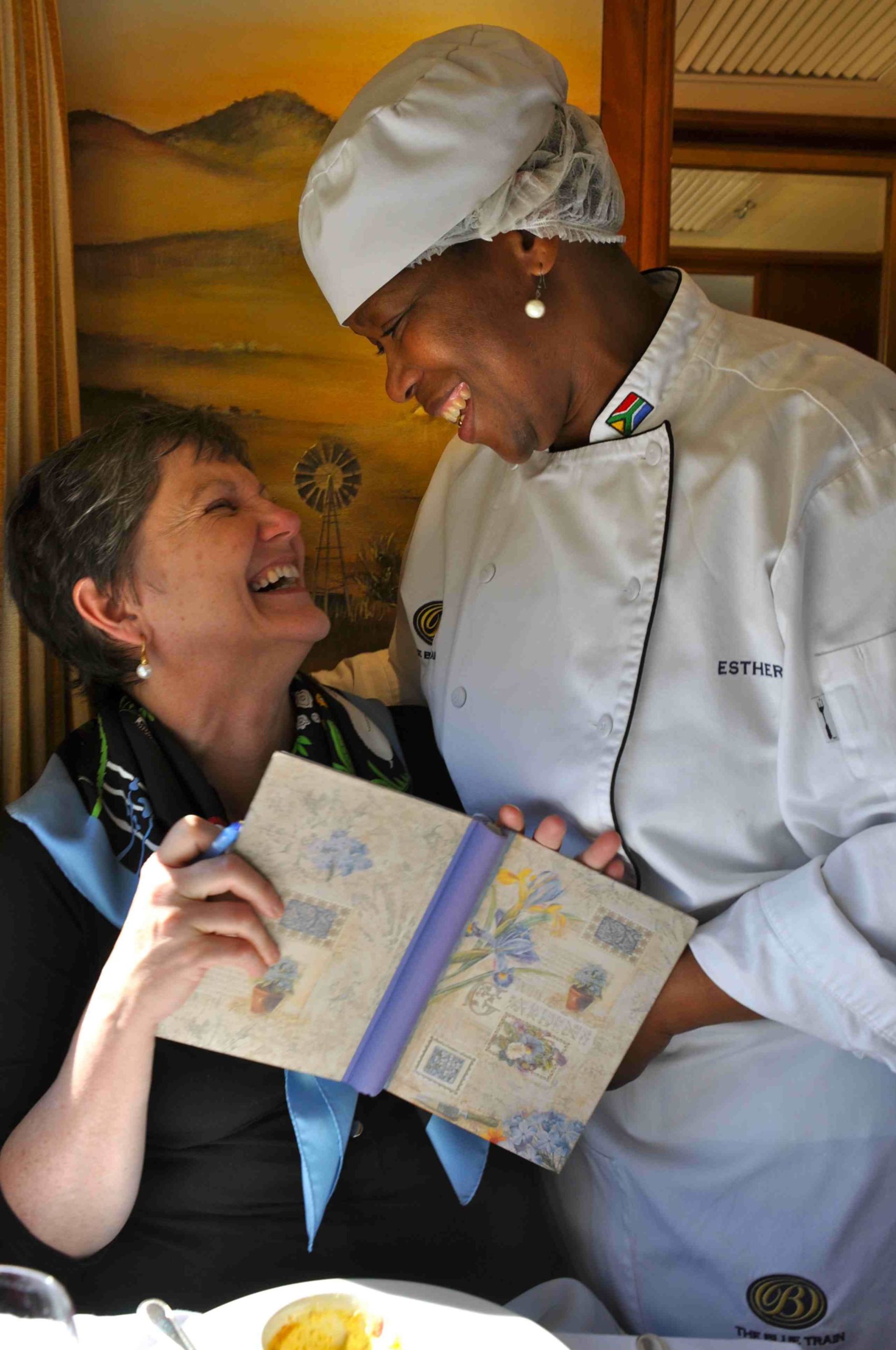 BunkNChefSmall Eleanor Hardy and Blue Train chef