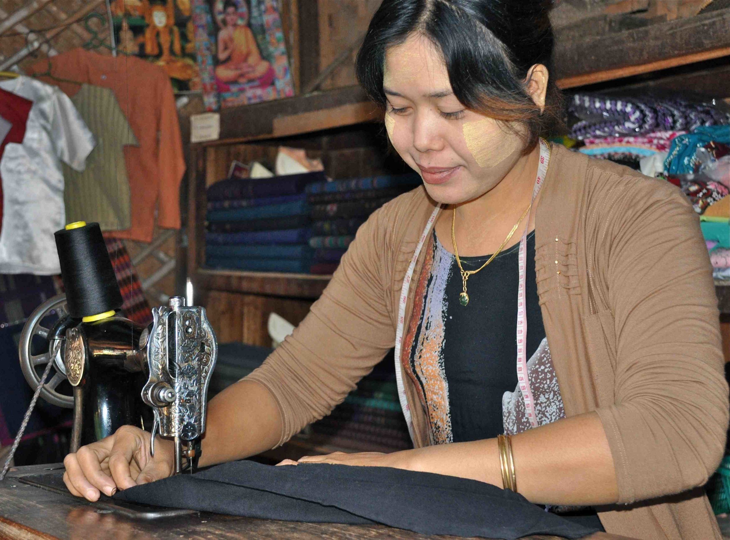 Burmese Seamstress