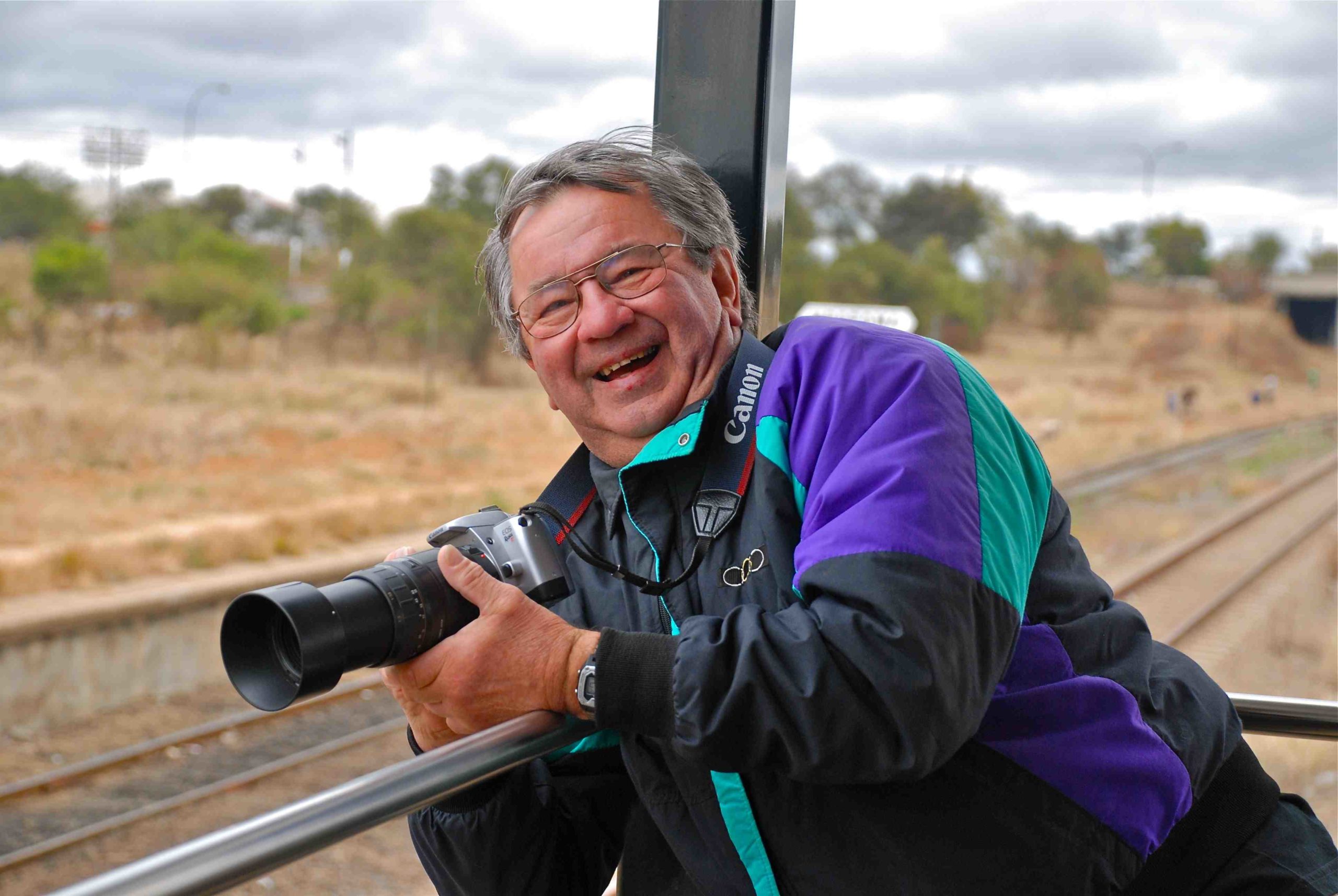 IRT Traveler Gary Ellman on 2w011 Cape-Dar tour. IRT Photo by Owen Hardy