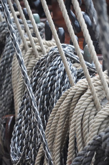 Sea Cloud lines. IRT Photo by Owen Hardy