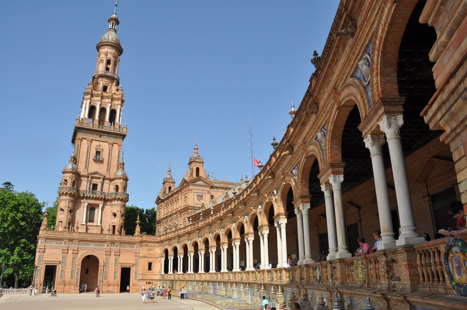 Plaza de Espana Seville Spain Al Andalus - 1