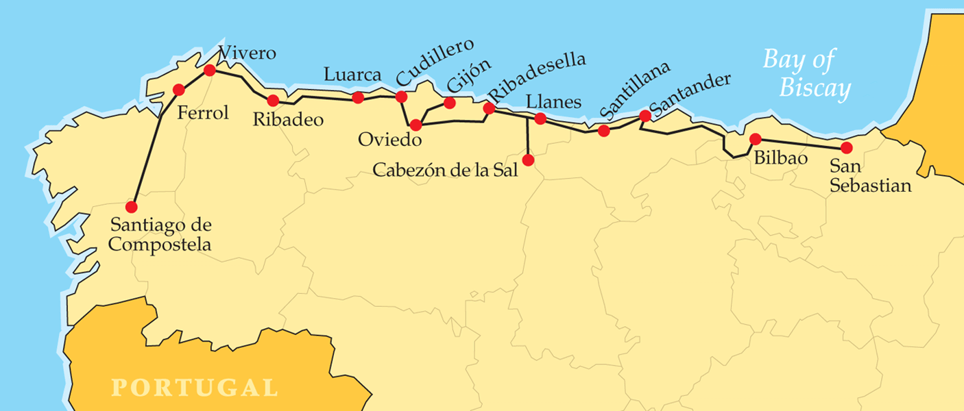 El Transcantábrico Gran Lujo SantiagoSan Sebastián Luxury Train
