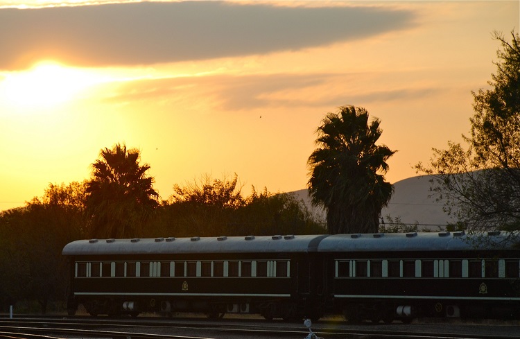 Rovos Rail's Pride of Africa. IRT Photo by Owen Hardy.