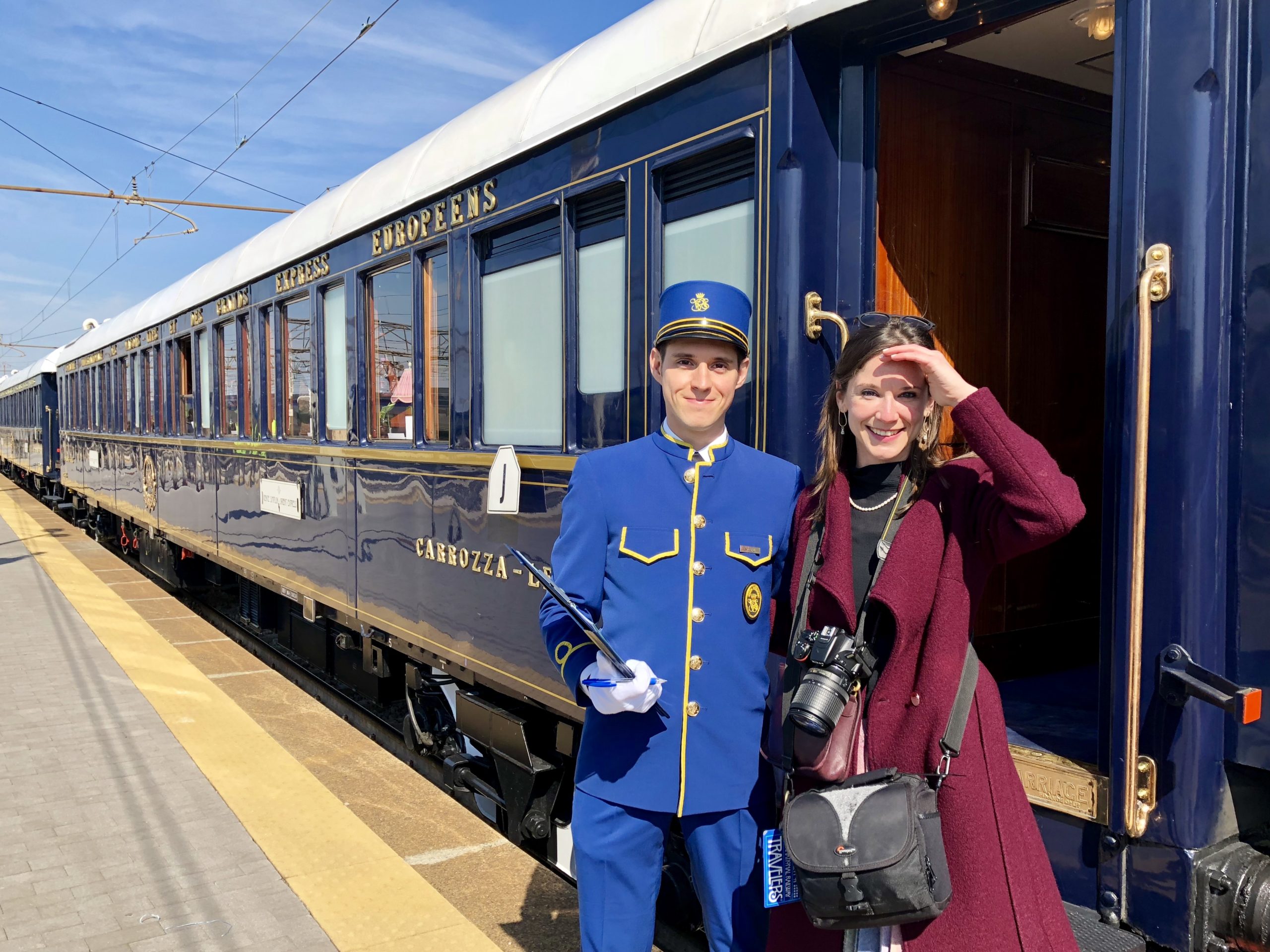 The Venice Simplon-Orient-Express is described as glamorous