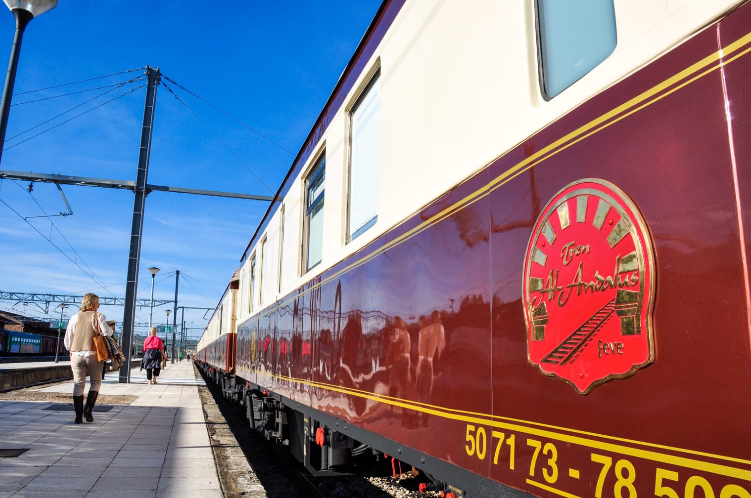 Exterior of the Al Andalus train