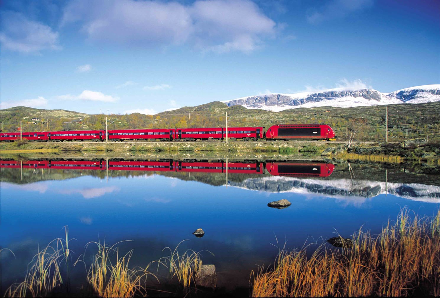 Bergen Railway, Ustaoset. (Photo by Rolf M SÃ¸rensen)