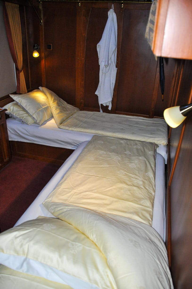 Golden Eagle Danube Express bedroom interior