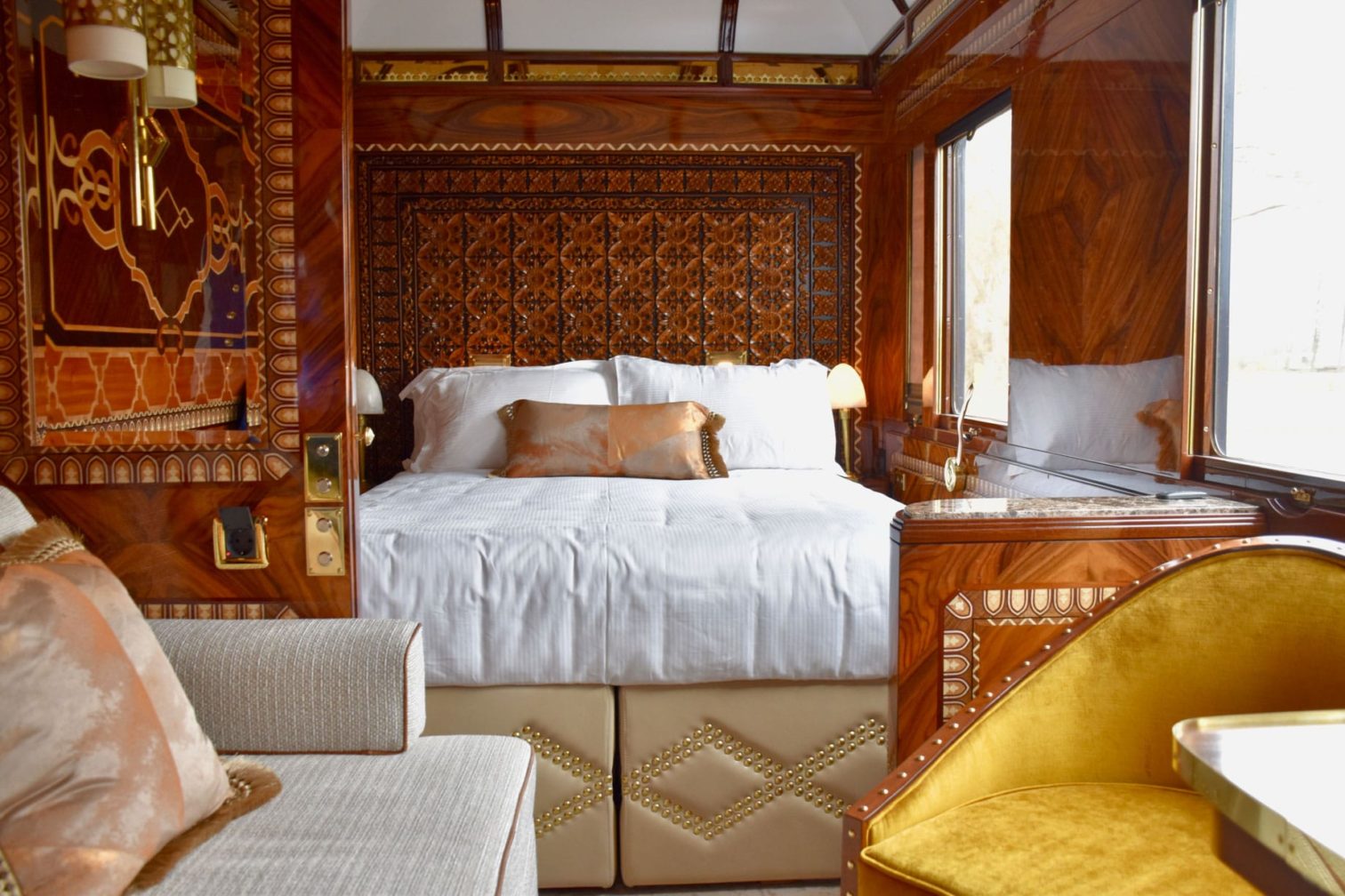 Venice Simplon-Orient-Express (VSOE) bedroom