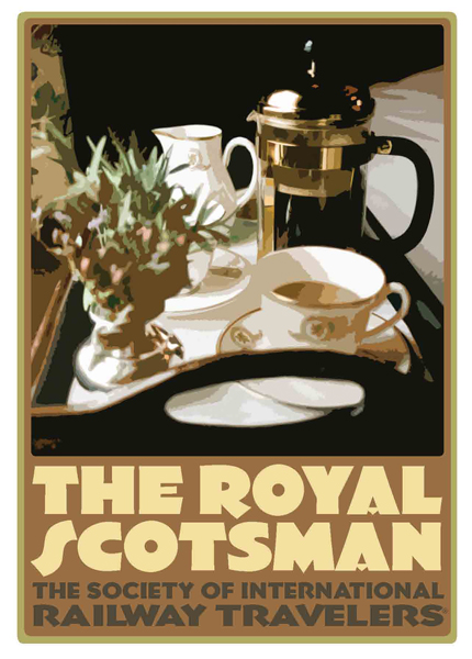 The Royal Scotsman poster/postcard