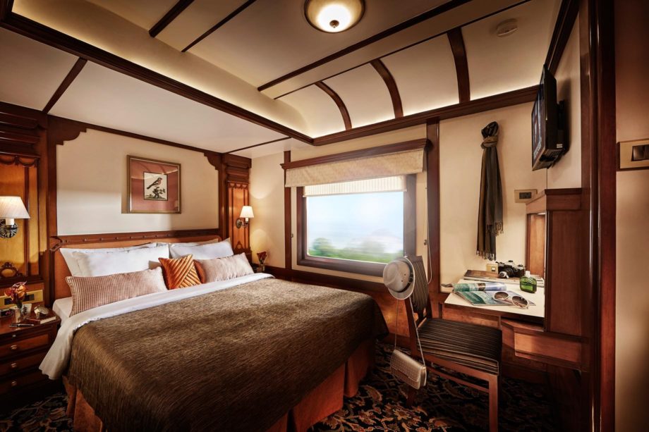 Presidential Suite on the the Deccan Odyssey train